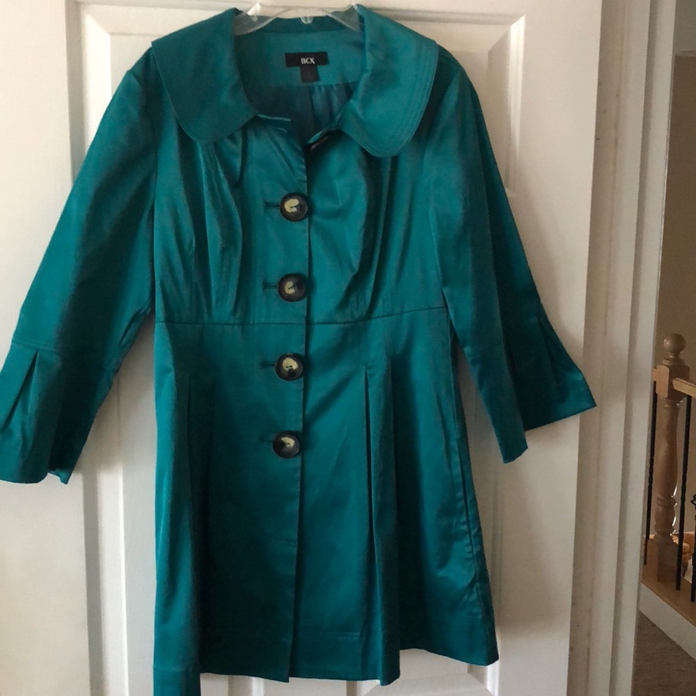 BCX M beautiful light pleated jacket/blazer